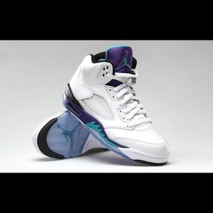 Jordan retro grapes white